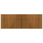 vidaXL Tapis rectangulaire marron 70x200 cm bambou