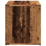vidaXL Banc d'entrée 80x40x45 cm vieux bois bois d'ingénierie