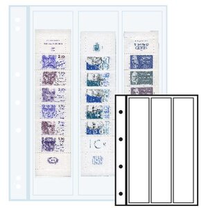 Recharges INITIA : 3 bandes verticales (transparent)