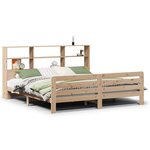 vidaXL Cadre de lit sans matelas 180x200 cm bois massif de pin