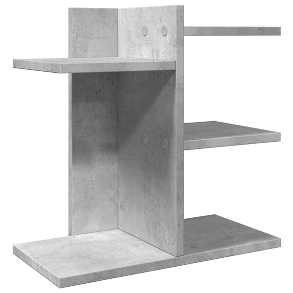 Organisateur armoire de bureau 42 x 21 5 x 42 cm bois ingénierie Concrete gris 02_0043565