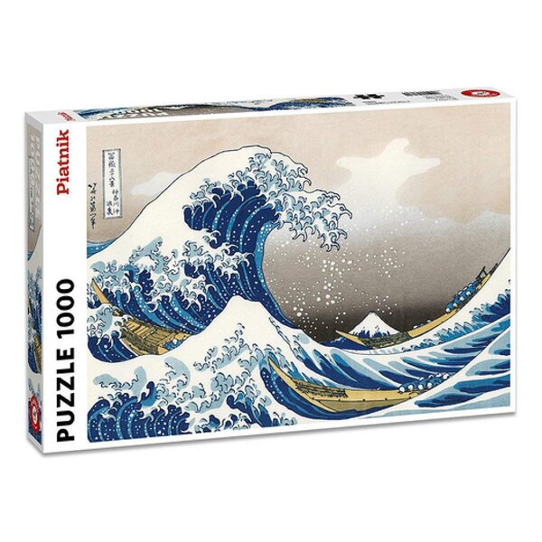 Puzzle 1000 pieces - Hokusai - La Vague