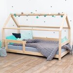 Lit cabane enfant TERY 90 x 180 vert sauge