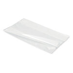 Sachet plastique à soufflets transparent 50 microns raja 90x180x70 cm