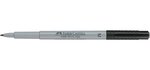 Marqueur CD/DVD MULTIMARK Non Permanent Pte Moyenne Noir FABER-CASTELL