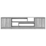 vidaXL Meuble TV sonoma gris 188 5x41x50 cm bois d'ingénierie
