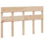vidaXL Cadre de lit sans matelas 150x200 cm bois de pin massif