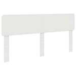 vidaXL Tête de lit Blanc 180 cm Bois d'ingénierie