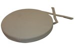 Galette de chaise ronde en coton 40 cm