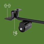 Pack and Move - Kit levier soulève Meubles - 2 Chariot Roulettes 150 kg - Lève Porte 100 KG - Pour meubles lourds - Déplacer meubles et Portes