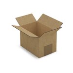 Caisse carton brune simple cannelure raja 15x10x10 cm (lot de 25)
