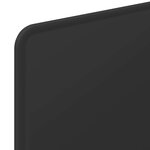vidaXL Tête de lit Chêne noir 100 cm Bois d'ingénierie