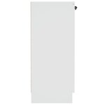 vidaXL Buffet Blanc 60x30x70 cm Bois d'ingénierie