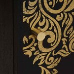 vidaXL Cabinet de chevet avec porte 2 Pièces Noir 40 x 33 x 46 cm