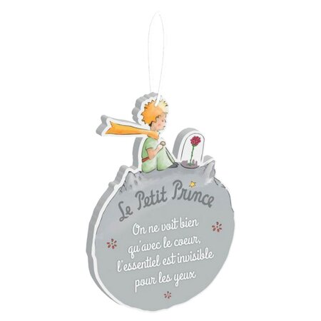 Décoration murale planète en bois à suspendre le petit prince