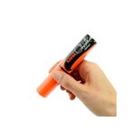 Marqueur craie Pointe biseautée large CHALK Marker PWE8K 8mm Orange Fluo x 6 UNI-BALL