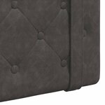 vidaXL Tête de lit suspendue PU antique