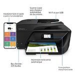 Imprimante hp officejet 69504 en- jet d'encrecouleur- eligible instant ink 70  d'économies sur l'encre