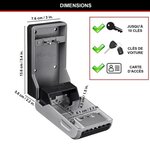 Armoire de sécurité Boîte à clés 5481EURD Format L