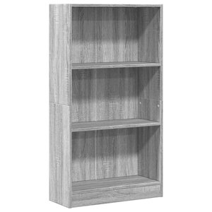 vidaXL Bibliothèque sonoma gris 60x24x109 cm bois d'ingénierie