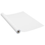 vidaXL Films autoadhésifs pour meubles 2 Pièces Blanc 500x90 cm PVC