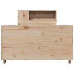 vidaXL Cadre de lit sans matelas 90x200 cm bois de pin massif