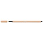 Stylo Feutre de Dessin Pen 68 Pointe 1mm Rose nude STABILO