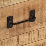 vidaXL Buffet 100x31x60 cm Bois de manguier massif brut