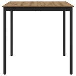 vidaXL Table de salle à manger / Table de repas Bois d'ingénierie