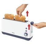 Tefal tl302110 grill pain toaster minim - blanc