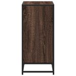vidaXL Bibliothèque chêne marron 60x35x76 cm bois d'ingénierie