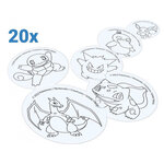 Kit recharge dessins pour Pokemon Xoomy