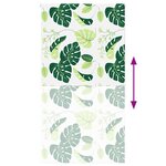 vidaXL Store enrouleur de douche 120x240 cm largeur du tissu 116 cm