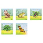 Dans la forêt - lot combiné  5 puzzles