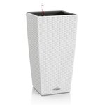 LECHUZA Jardinière CUBICO Cottage 30 ALL-IN-ONE Blanc