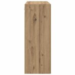 vidaXL Armoires Murailles 2 Pièces chêne artisanal 69 5 x 34 x 90 cm