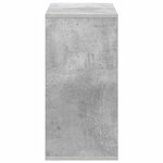 vidaXL Buffet Gris béton 59 5 x 27 x 57 cm