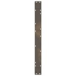 vidaXL Table à manger marron clair bois de chêne massif rectangulaire