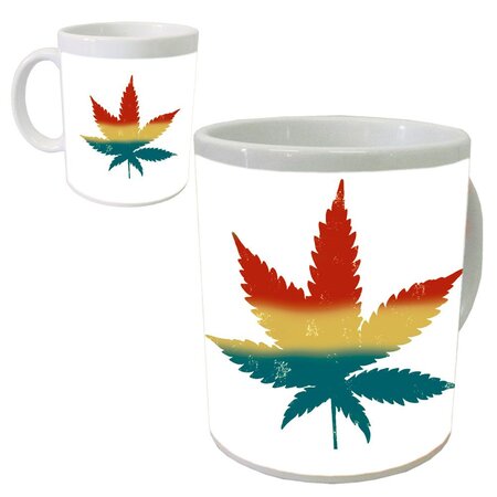 Tasse en céramique rasta by cbkreation