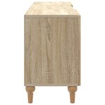 vidaXL Meuble TV Chêne Sonoma 150 x 31 x 50 cm Bois d'ingénierie