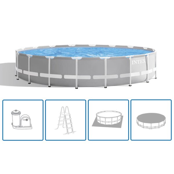 Intex Ensemble de piscine ronde Prism Frame 549x122 cm 26732GN