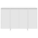 vidaXL Buffet Blanc 120 x 41 x 75 cm Bois d'ingénierie