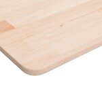 vidaXL Dessus de table carré 90x90x1 5 cm Bois chêne massif non traité