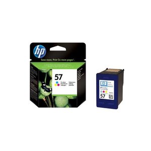 Cartouche jet d'encre origine hp 57 pour hp  jaune cyan magenta hp