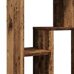 vidaXL Bibliothèque vieux bois 63x20x90 cm bois d'ingénierie