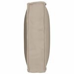 vidaXL Coussin pour dossier de palette Taupe 80 x 40 x 12 cm