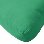 vidaXL Coussin de palette vert 60x60x12 cm tissu