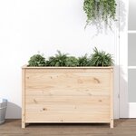 vidaXL Lit surélevé de jardin 119 5x40x78 cm bois de pin massif