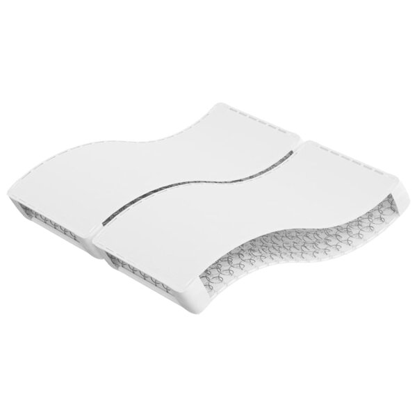 vidaXL Matelas à ressorts bonnell moyen 200x200 cm