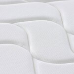 vidaXL Matelas à ressorts ensachés dureté moyenne 140x200 cm